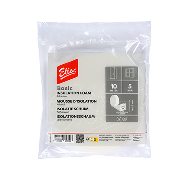 Ellen 1071693 - weather foam 12x6mm 10m | 1 stuks