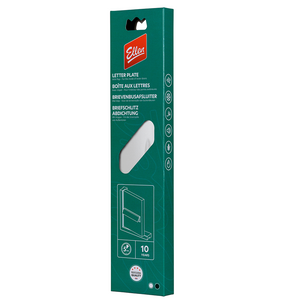 Ellen 1071698 - letter plate lid white | 1 stuks