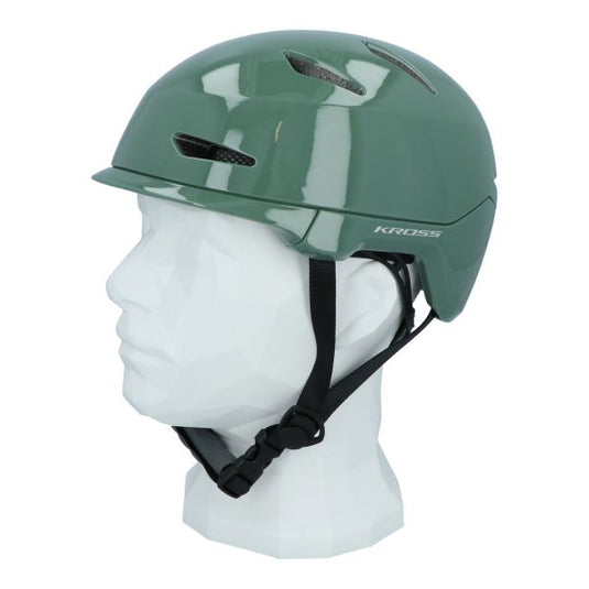 Kross fietshelm city capitalo m (54-58 cm) - groen