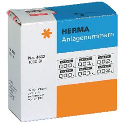 Bijlagenummers herma