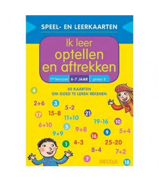 Speel- en Leerkaarten - Ik Leer Optellen en Aftrekken (6-7)