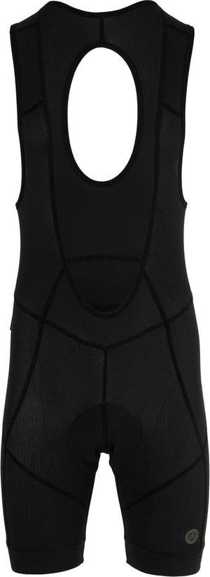 Agu venture liner mtb fietsbroek heren - met bretels - met zeem - zwart - maat l