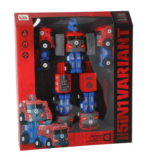 Load image into Gallery viewer, Robot transformeerbaar mega rood blauw
