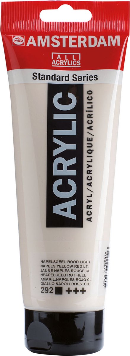 Amsterdam standard series acrylverf tube 120 ml napelsgeel rood licht 292