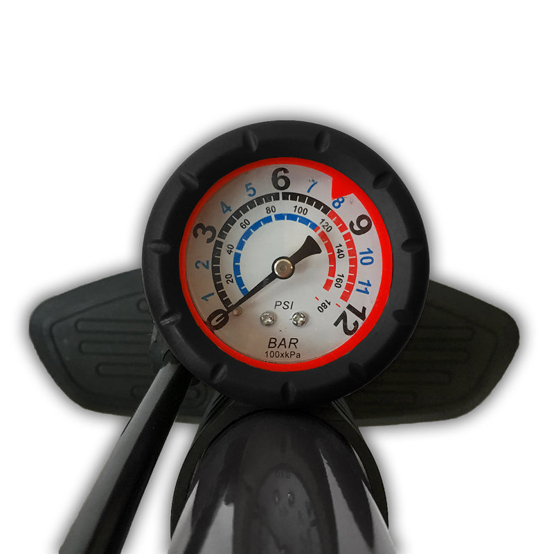 Load image into Gallery viewer, Lynx fietspomp met manometer zwart
