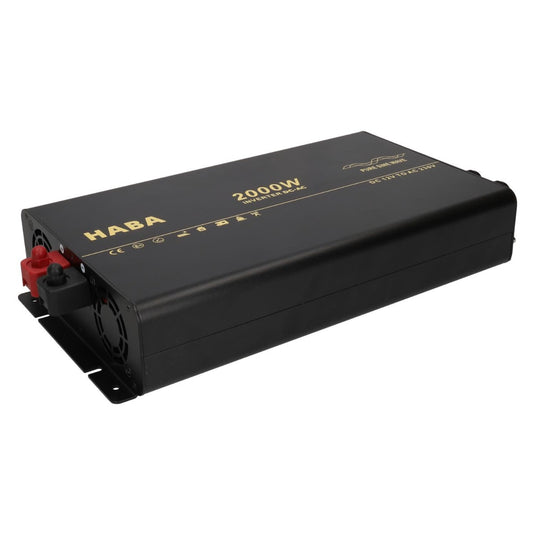 Pure sine wave pure sinus omvormer 12v-230v - 2000w met ac-prioriteit