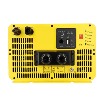 Pure sine wave pure sinus omvormer 12v-230v - 2000w met lader, zonnepaneelaansluiting en mppt laadregelaar