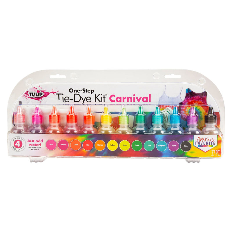 Load image into Gallery viewer, Tulip one-step tie dye tulip • tie-dye mini kit 12 kleuren carnival
