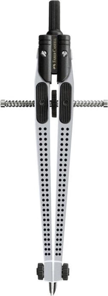 Faber-castell passer grip 2001 17 cm metaal zilver