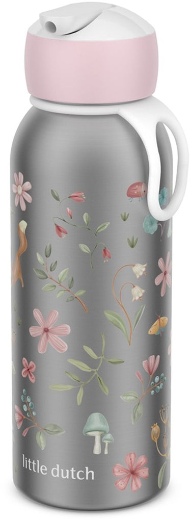 Mepal isoleerfles flip-up campus little dutch - 350 ml - 12 uur koud 4 uur warm - drinkfles met rietje voor kinderen - fairy wonders