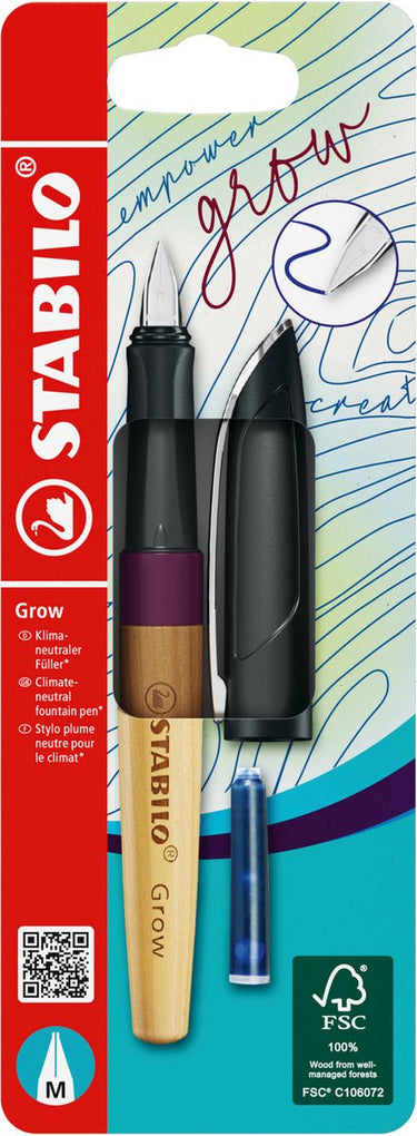 Stabilo grow vulpen, pruimen rood kers
