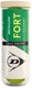 Dunlop tennisballen fort all court - tube van 4 stuks voor alle ondergronden.