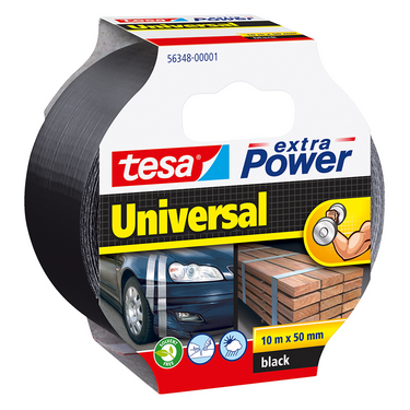 Tesa 1034987 - extra power 10mx50mm zw | 6 stuks