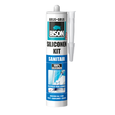 Bison 1029749 - b sil.kit 310ml manh.grijs | 3 stuks