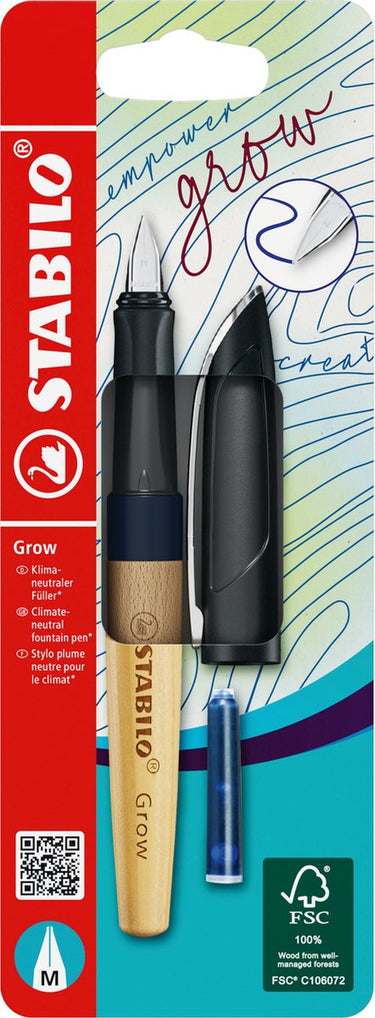 Stabilo grow vulpen, bosbes blauw beuken