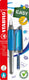 Stabilo easybuddy - ergonomische vulpen - donker blauw licht blauw - standaard m punt voor rechtshandigen
