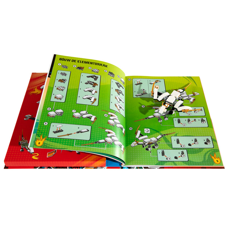 Load image into Gallery viewer, Lego LEGO Ninjago Bouw Sticker je eigen Draak 3in1 Modellen
