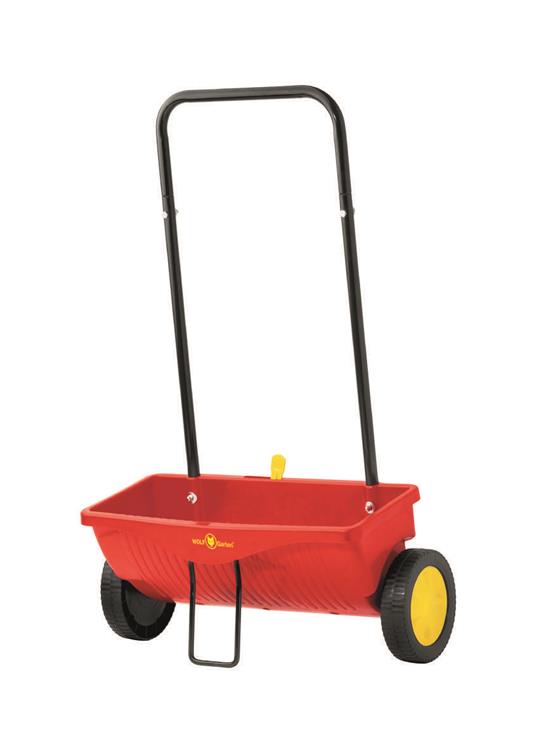 Load image into Gallery viewer, Wolf-garten universele strooiwagen we 330 - strooibreedte 41 cm - inhoud 15 liter

