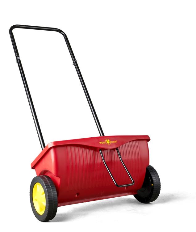Load image into Gallery viewer, Wolf-garten universele strooiwagen we 330 - strooibreedte 41 cm - inhoud 15 liter
