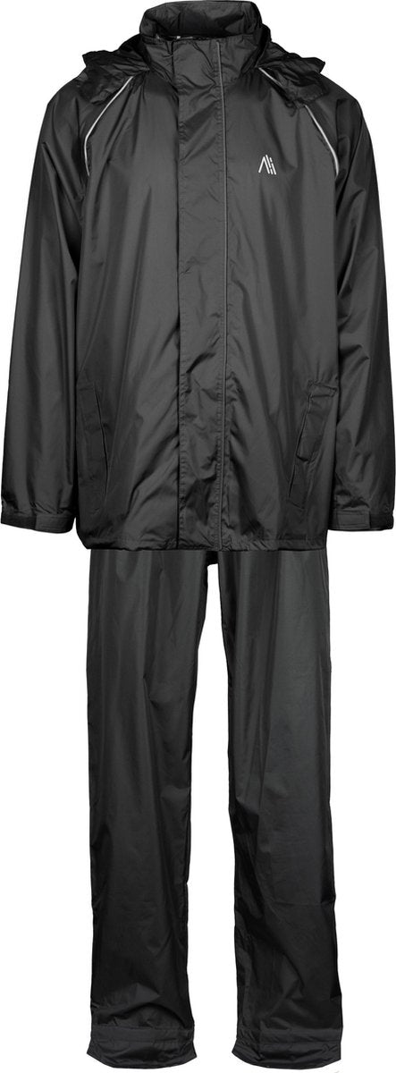 Ralka regenpak - comfort - zwart antraciet - m