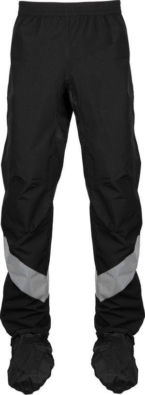Ralka regenbroek pro waterdicht ademend - schoenhoes + reflectie - zwart - maat xl