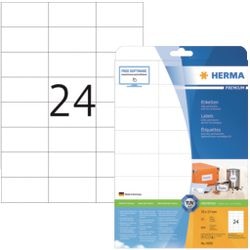 Etiketten herma