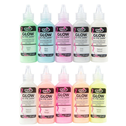Tulip • 3d textielverf 22ml glow in the dark 10st.