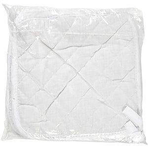 Creativ company pannenlappen wit 20x20cm - 4st.