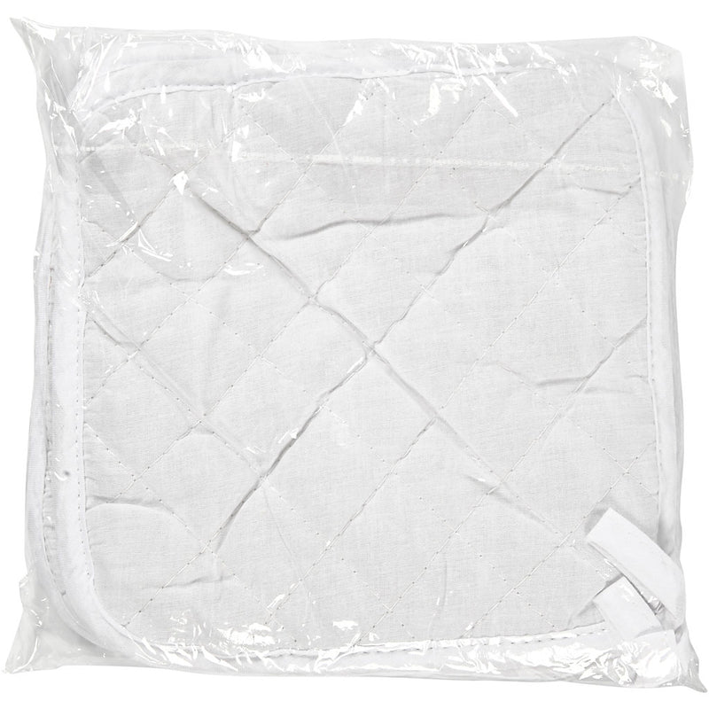 Afbeelding laden in galerijviewer, Creativ company pannenlappen wit 20x20cm - 4st.
