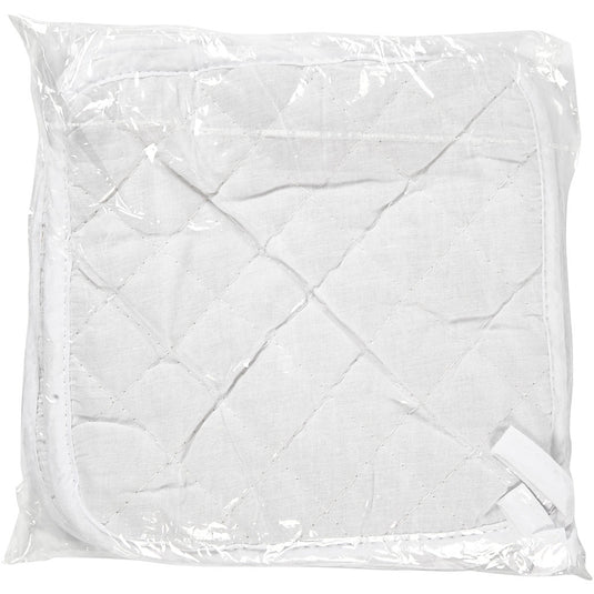 Creativ company pannenlappen wit 20x20cm - 4st.