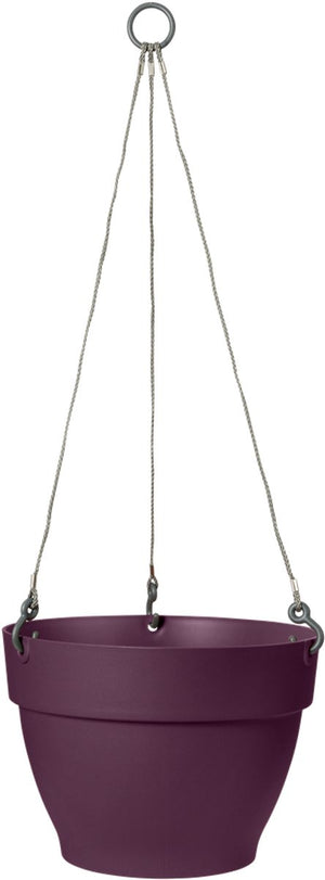 Elho vibia campana hangschaal 26 - bloempot voor buiten - ø 26.0 x h 18.4 cm - esdoorn paars