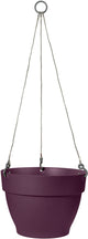 Elho vibia campana hangschaal 26 - bloempot voor buiten - ø 26.0 x h 18.4 cm - esdoorn paars