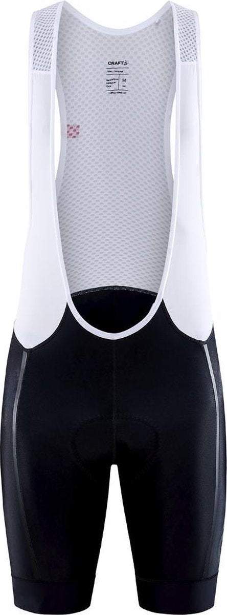 Craft koersbroek heren zwart wit - adv endur bib shorts m black white-xxl