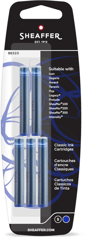 Sheaffer inktpatroon - skrip - classic - blauw - sf-96320