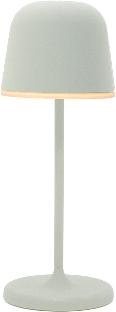 Eglo mannera-s tafellamp - priklamp - oplaadbaar (tot 28 uur licht) - 20 cm - grijs wit - draadloos - dimbaar - binnen en buiten