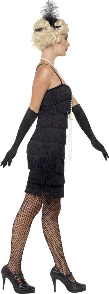 Smiffys charleston jurkje zwart - maat l