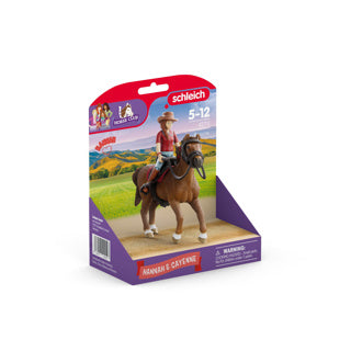 Load image into Gallery viewer, Schleich 42711 horse club hannah cayenne
