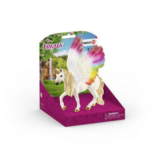 Schleich bayala gevleugelde regenboog eenhoorn 70576