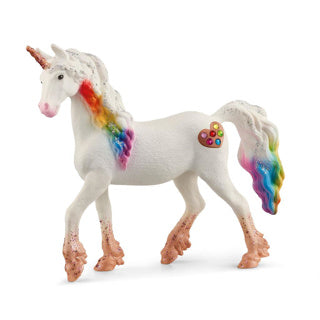 Load image into Gallery viewer, Schleich bayala speelfiguur - regenboog eenhoorn merrie - fantasie, unicorn kinderspeelgoed - 70726
