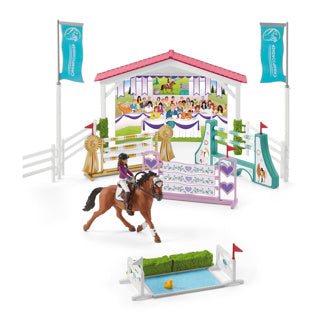 Load image into Gallery viewer, Schleich 42440 paardenboerderij met huis en stal
