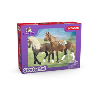 Schleich horse club - paso peruano starter set speelfiguur (42738)