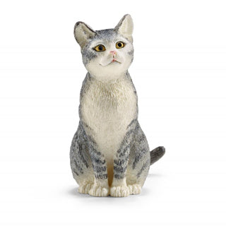 Schleich 13771 zittende kat | 5 stuks