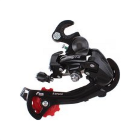 Shimano derailleur Tourney RD TZ500 GS 6-speed with hook.