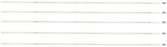 Silent sport kabelbinder stainless steel cable tie 520mm 5st.