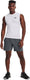 Under armour ua hg armour comp sl-wht heren sportshirt - wit - zwart
