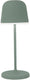 Eglo mannera-s tafellamp - priklamp - oplaadbaar (tot 28 uur licht) - 20 cm - groen wit - draadloos - dimbaar - binnen en buiten
