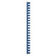 Gbc - bindrug 19mm 21rings a4 blauw 100 stuks