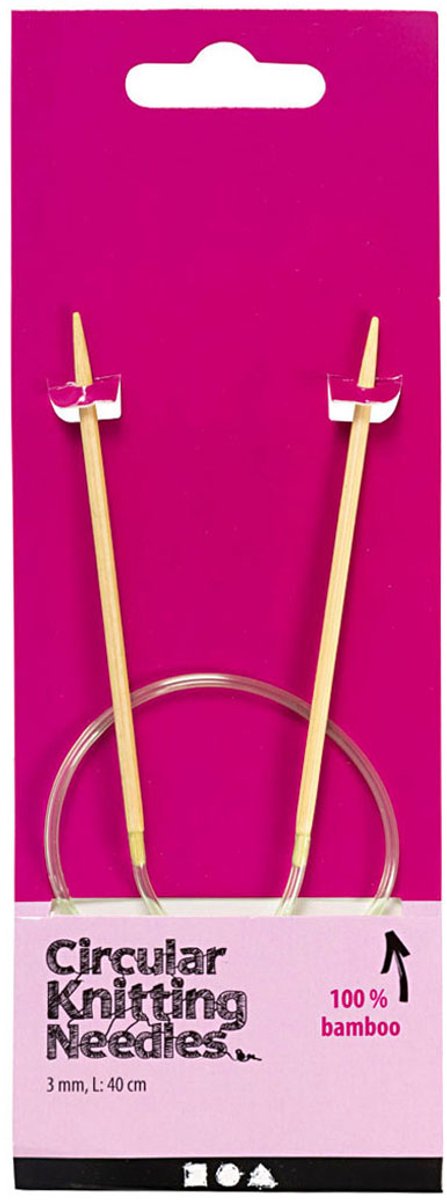 Load image into Gallery viewer, Creativ company rond breinaalden 3 mm, 40cm

