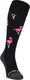 Brabo bc8460b socks flamingo black pink unisex sportsokken - black pink