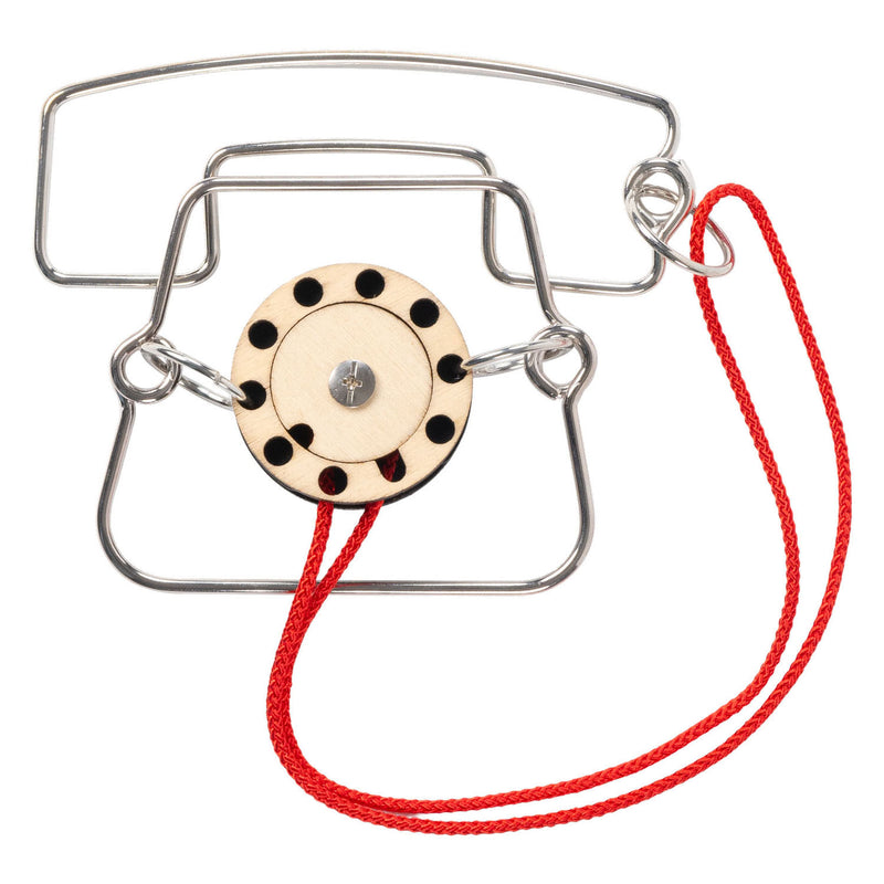 Load image into Gallery viewer, Recent toys metal telephone breinpuzzel
